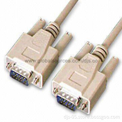 HDB Cable, HDB 15 Male to HDB 15 Male Monitor Extension Cables, Available in Various Color